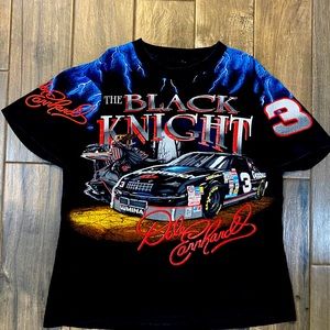 Dale Earnhardt Black Knight All Over Print Shirt